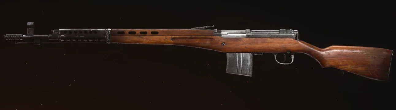 SVT-40, Gunsmith render, Shi No Numa, Call of Duty Vanguard Zombies