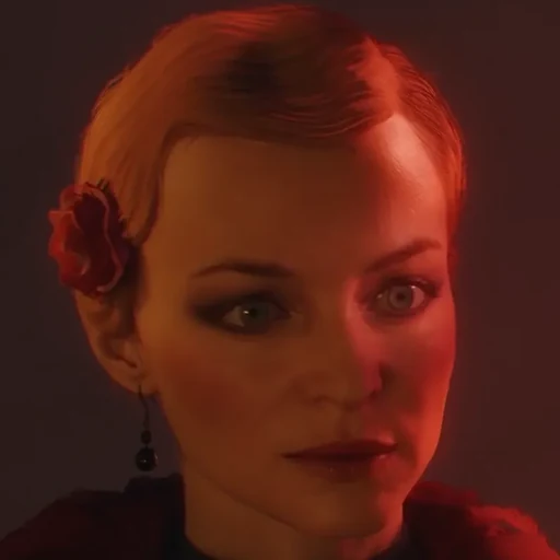 Jessica Rose, the Femme Fatale, official character portrait, Shadows of Evil, Call of Duty Black Ops III Zombies