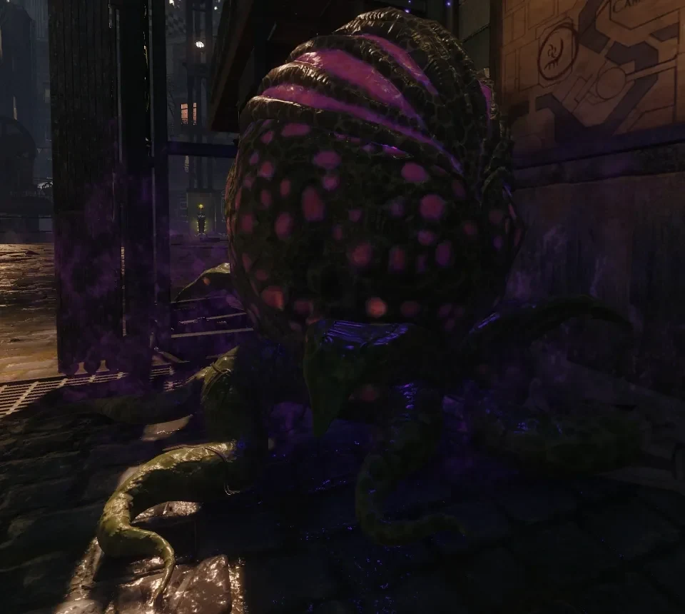 A purple Harvest Pod, Shadows of Evil, Call of Duty Black Ops III Zombies
