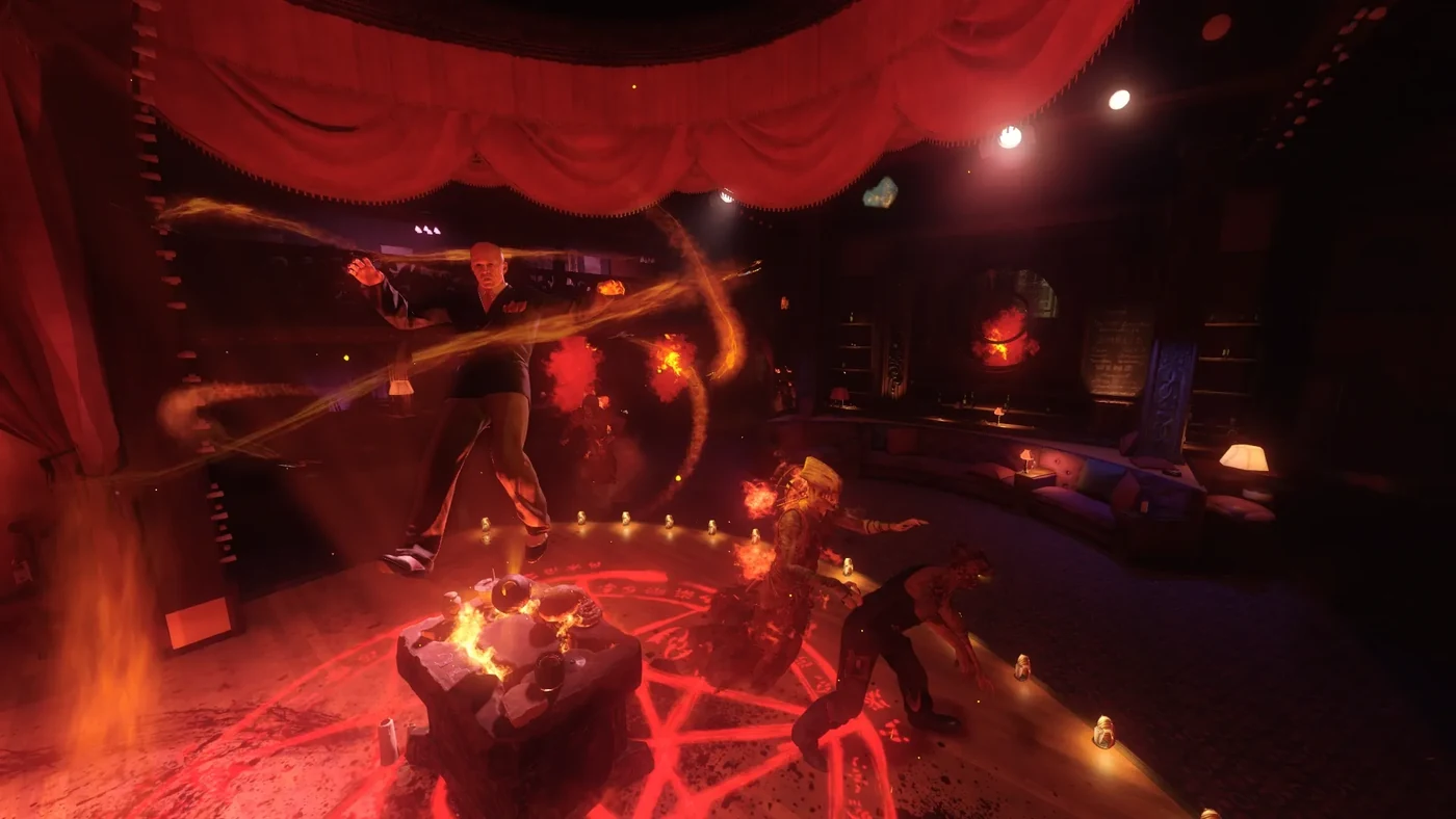 The Femme Fatale's ritual in the Black Lace Burlesque, Shadows of Evil, Call of Duty Black Ops III Zombies