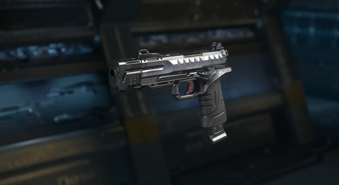 RK5 burst pistol, Gunsmith render, Call of Duty Black Ops III Zombies