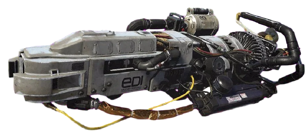 The Forge Freeze cryo gun, third-person render, Spaceland, Call of Duty Infinite Warfare Zombies