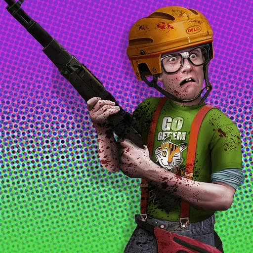 Poindexter Zittermann as the nerd with his helmet and glasses, Spaceland character art, Spaceland, Call of Duty Infinite Warfare Zombies