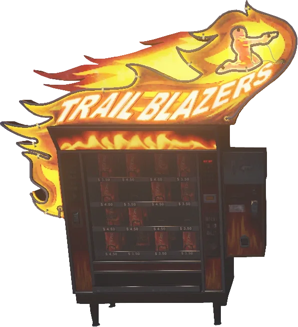 The Trail Blazers candy machine, model render, Spaceland, Call of Duty Infinite Warfare Zombies