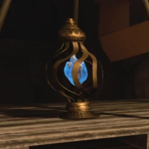 The Agarthan Device, a brass cage around a blue shard, Tag der Toten, Call of Duty Black Ops 4 Zombies