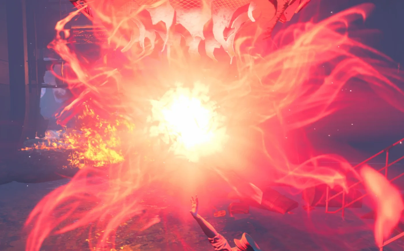 The Apothicon Blood flaring red in Artifact Storage, Tag der Toten, Call of Duty Black Ops 4 Zombies