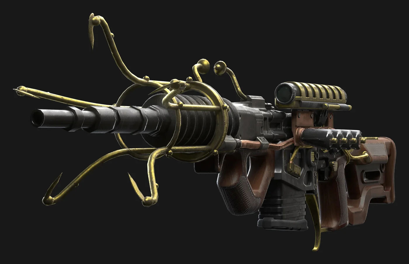Wunderwaffe DG-Scharfschütze, render, Tag der Toten, Call of Duty Black Ops 4 Zombies