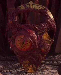 The Decimator Shield, its flesh covered in eyes, pickup render, The Archon, Call of Duty Vanguard Zombies