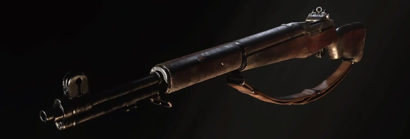 M1 Garand menu render, The Darkest Shore, Call of Duty WWII Zombies