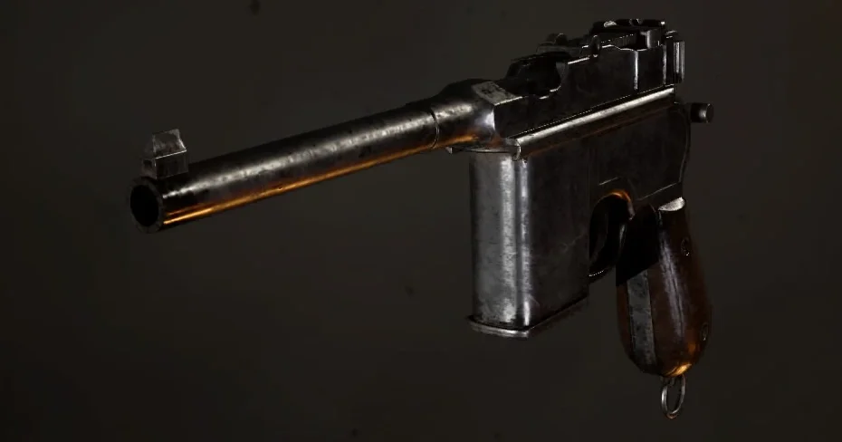 Machine Pistol menu render, The Darkest Shore, Call of Duty WWII Zombies