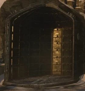 The open Thulian Transport of the Crash Site, The Frozen Dawn, Call of Duty WWII Zombies