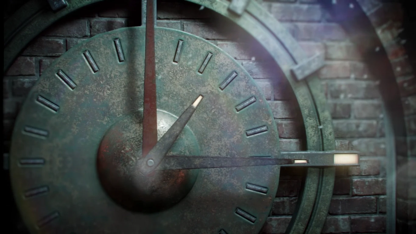 The factory clock frozen at 1:15, intro cinematic, The Giant, Call of Duty Black Ops III Zombies