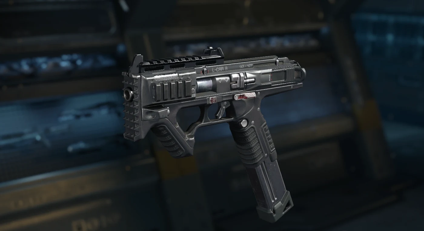 L-CAR 9, Gunsmith render, Call of Duty Black Ops III Zombies