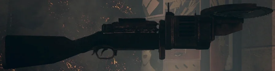 The Ripsaw, side view, on The Shadowed Throne, The Shadowed Throne, Call of Duty WWII Zombies