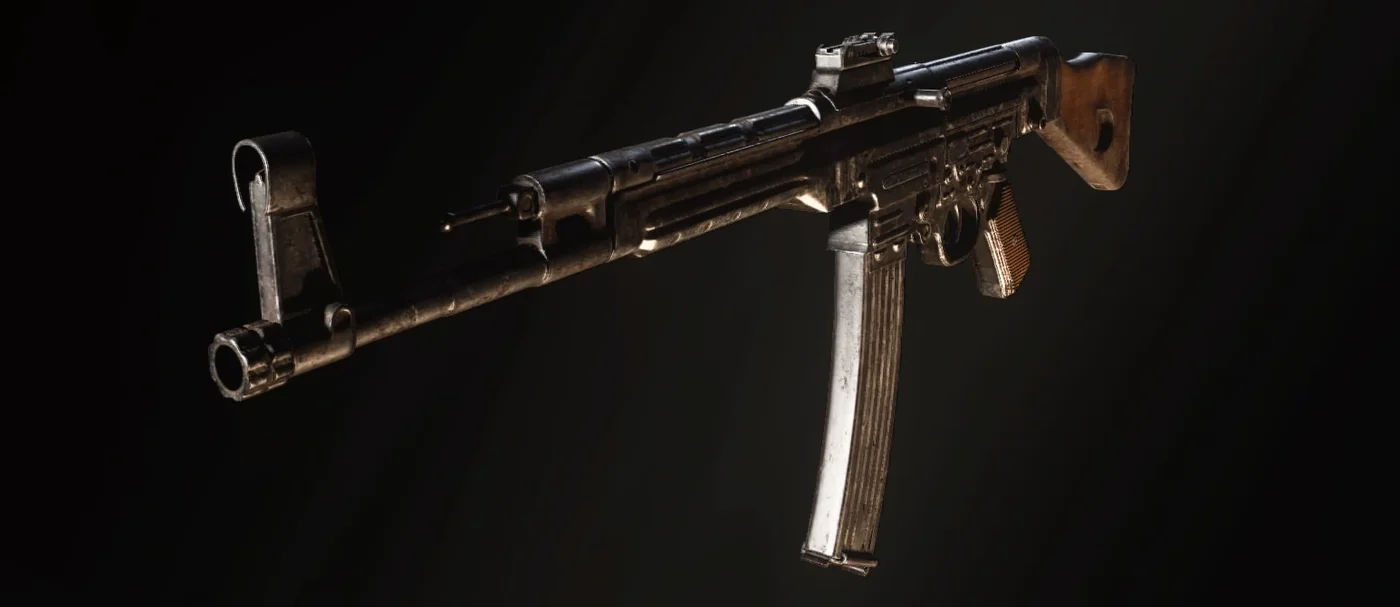 STG44, menu render, The Frozen Dawn, Call of Duty WWII Zombies