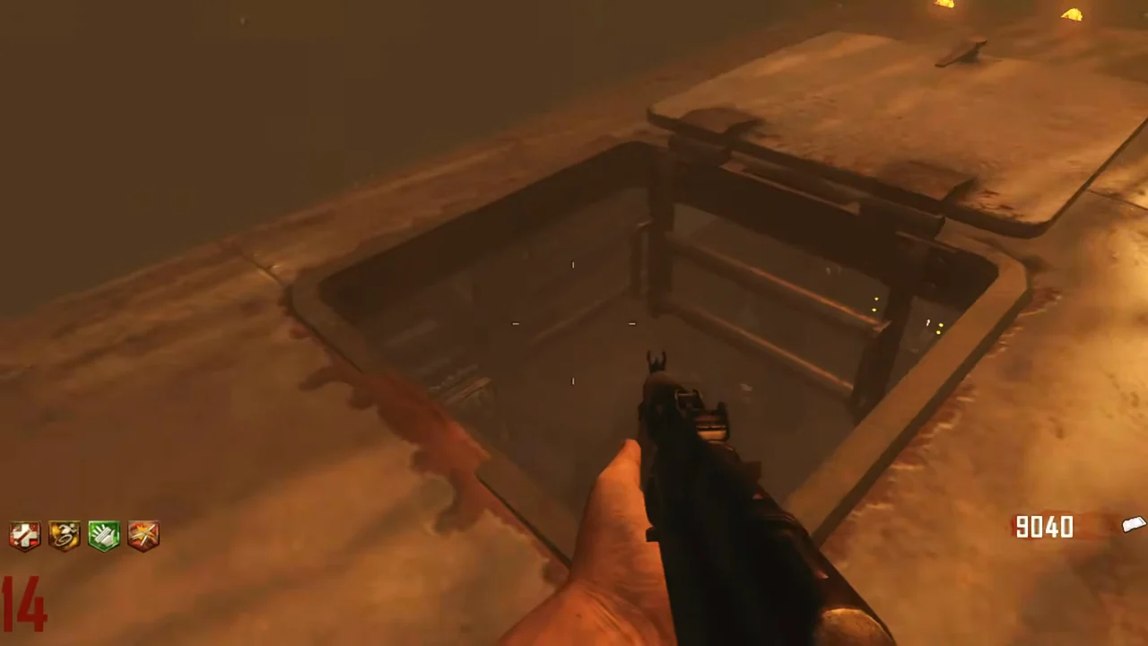 The hatch fitted in the roof of the bus in TranZit, Call of Duty Black Ops II Zombies