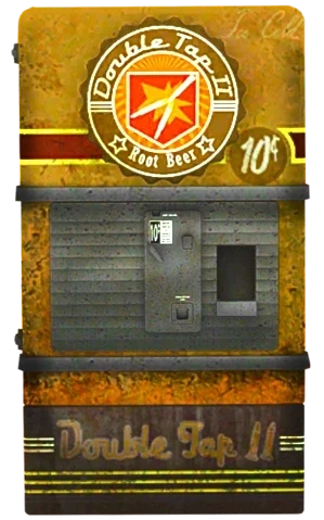 Double Tap Root Beer perk machine, render, Call of Duty Black Ops II Zombies