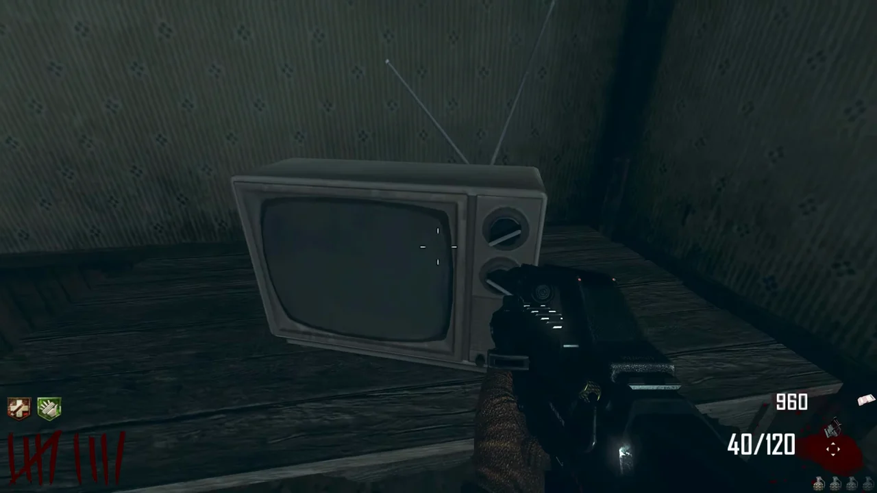 The old TV in the farmhouse in TranZit, Call of Duty Black Ops II Zombies