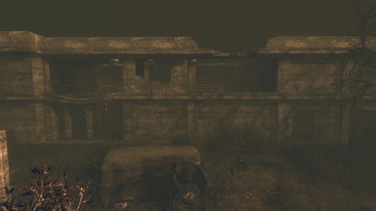 The Nacht der Untoten bunker in the cornfield in TranZit, Call of Duty Black Ops II Zombies