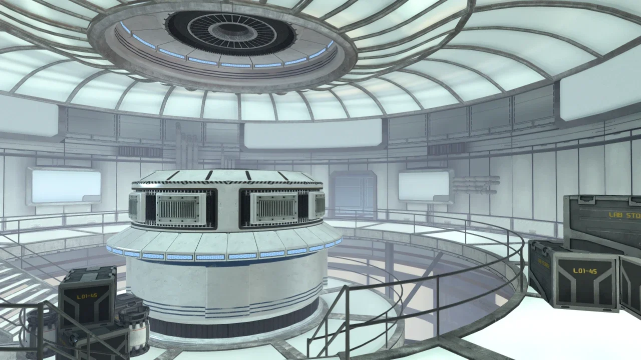 The round reactor room under the Power Station in TranZit, Call of Duty Black Ops II Zombies