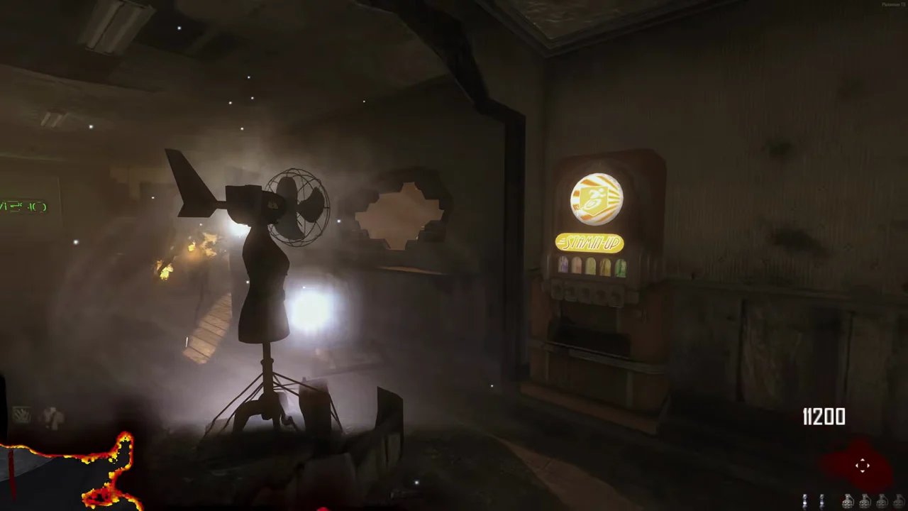 A Turbine powering the Stamin-Up machine before the power is on in TranZit, Call of Duty Black Ops II Zombies