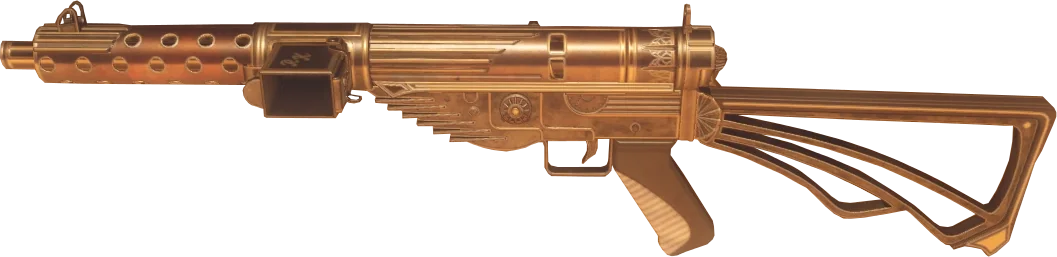 Bootlegger submachine gun, third-person render, Verrückt, Call of Duty Black Ops III Zombies