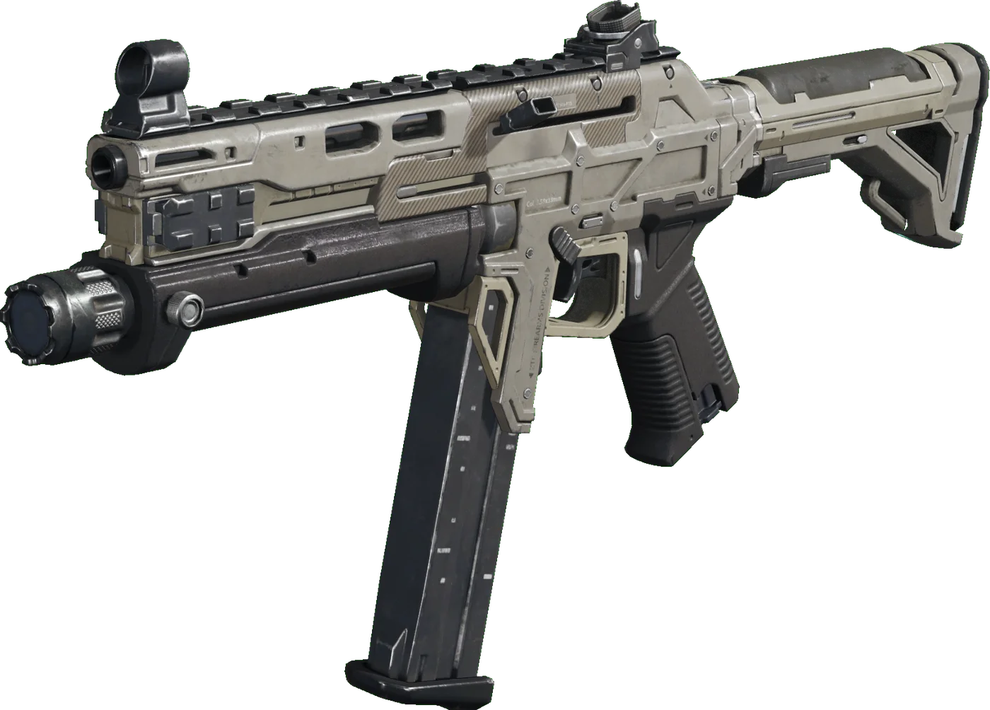 Kuda submachine gun, render, Verrückt, Call of Duty Black Ops III Zombies