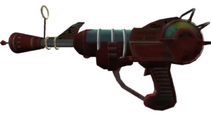 The Ray Gun, third-person render, Verrückt, Call of Duty World at War Zombies