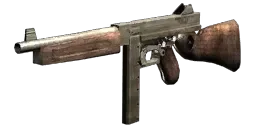 Thompson submachine gun, menu icon, Verrückt, Call of Duty World at War Zombies
