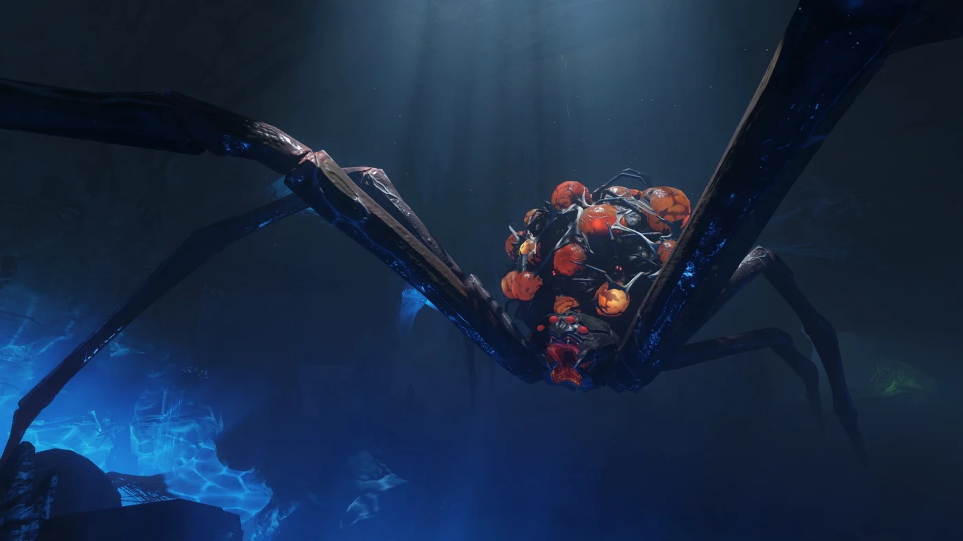 The Giant Spider in its cave, Zetsubou No Shima, Call of Duty Black Ops III Zombies