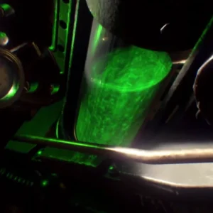 The KT-4 and its glowing green tank, side view, Zetsubou No Shima, Call of Duty Black Ops III Zombies