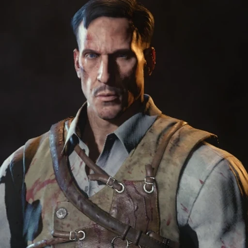 Edward Richtofen of the Primis crew, official character render, Call of Duty Black Ops III Zombies