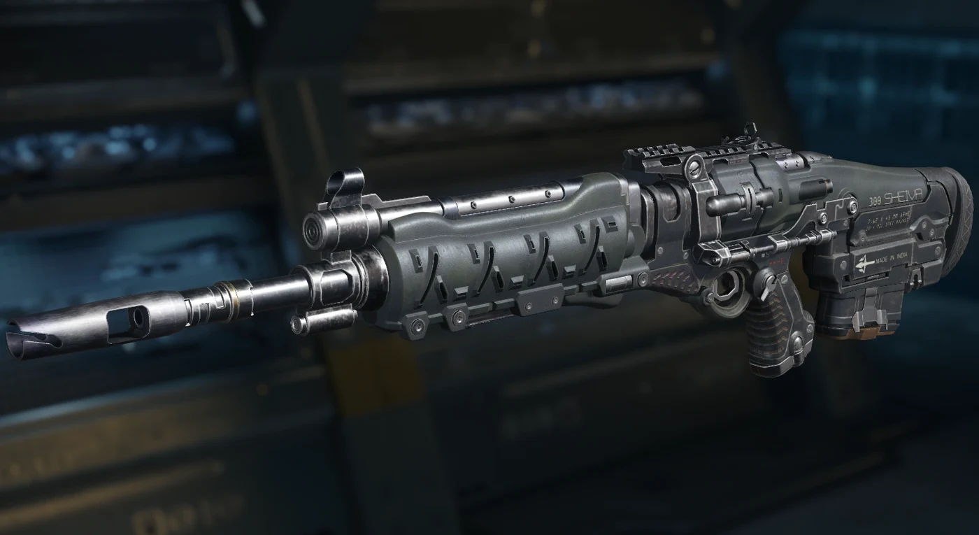 Sheiva semi-automatic rifle, Gunsmith render, Call of Duty Black Ops III Zombies