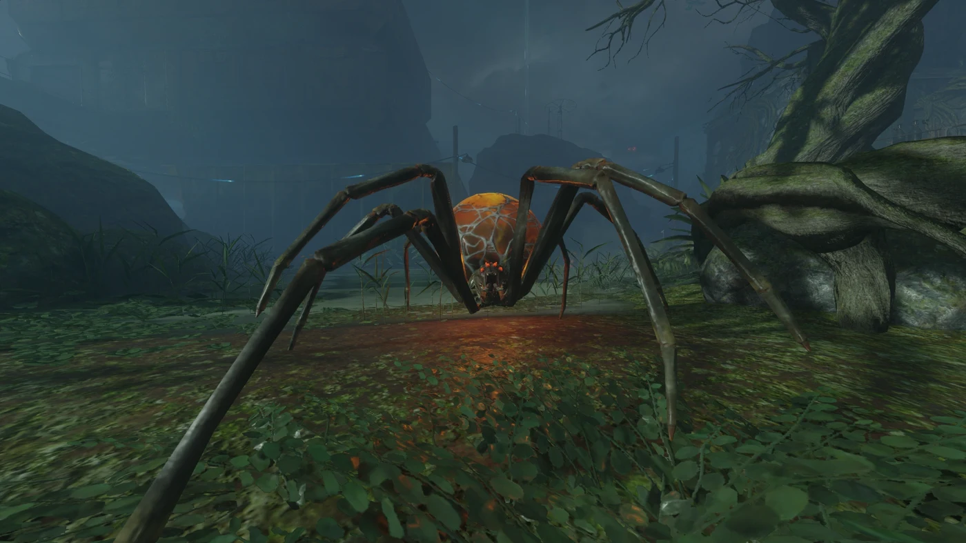 A spider with an orange body, Zetsubou No Shima, Call of Duty Black Ops III Zombies